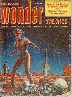 Image du vendeur pour THRILLING WONDER Stories: August, Aug. 1952 mis en vente par Books from the Crypt