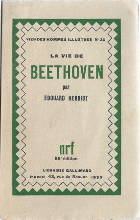 Imagen del vendedor de La vie de Beethoven a la venta por LES TEMPS MODERNES