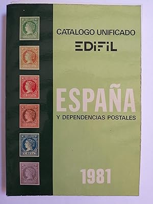 Catálogo unificado de España y dependencias postales 1981