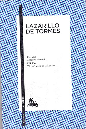 Imagen del vendedor de LAZARILLO DE TORMES (coleccion austral num 12) a la venta por Libreria 7 Soles