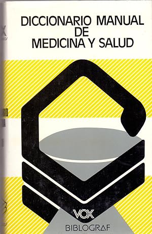 Imagen del vendedor de DICCIONARIO MANUAL DE MEDICINA Y SALUD a la venta por Libreria 7 Soles