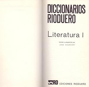 Bild des Verkufers fr LITERATURA I (2300 palabras ordenadas alfabeticamente con mas de 420 ilustraciones y tablas) zum Verkauf von Libreria 7 Soles