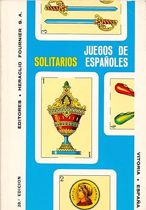 Imagen del vendedor de JUEGOS DE SOLITARIOS ESPAOLES a la venta por Libreria 7 Soles