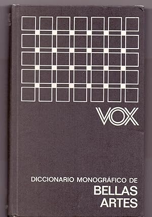 Seller image for DICCIONARIO MONOGRAFICO DE BELLAS ARTES for sale by Libreria 7 Soles