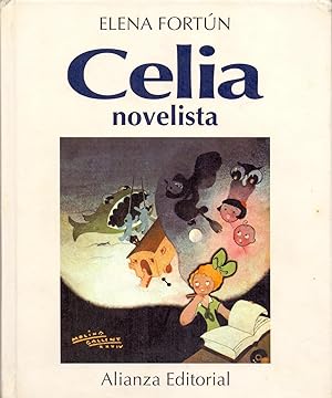 Seller image for CELIA NOVELISTA (dibujos: molina gallent) for sale by Libreria 7 Soles