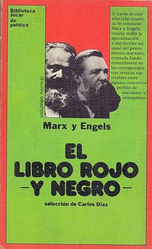 Image du vendeur pour EL LIBRO ROJO Y NEGRO (Seleccion Carlos Diaz) (biblioteca jucar de politica num 41) mis en vente par Libreria 7 Soles