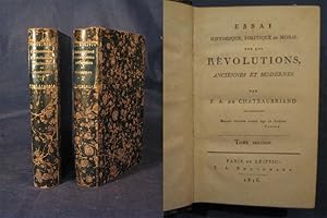 Essai historique, politique et moral sur les révolutions anciennes et modernes. 2 Bde. (2 tomes).