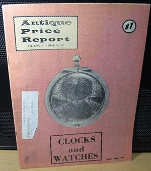 Antique Price Report Vol. 4 No. 3 Whole No. 19