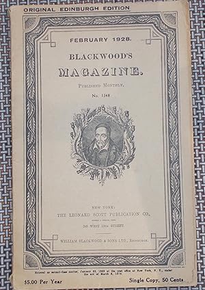 Seller image for Blackwood's Magazine - February 1928 for sale by Faith In Print