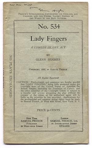 Lady Fingers: A Comedy in One Act.