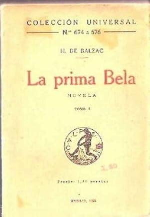 Seller image for La prima Bela Tomo I for sale by SOSTIENE PEREIRA