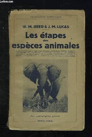 Immagine del venditore per LES ETAPES DES ESPECES ANIMALES. venduto da Le-Livre