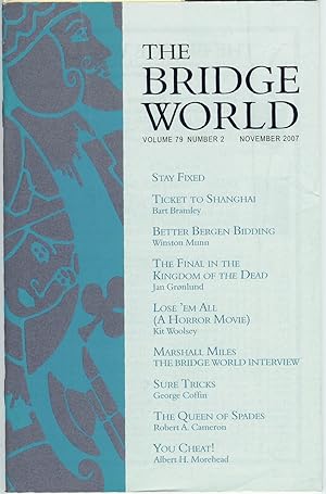 Immagine del venditore per The Bridge World : Volume 79, Number 2, November 2007 venduto da Squirrel Away Books