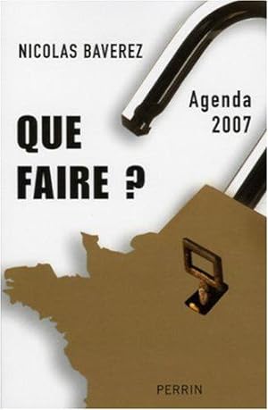 Bild des Verkufers fr Que faire ?: Agenda 2007 zum Verkauf von JLG_livres anciens et modernes