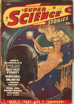 Image du vendeur pour SUPER SCIENCE Stories: July 1950 mis en vente par Books from the Crypt