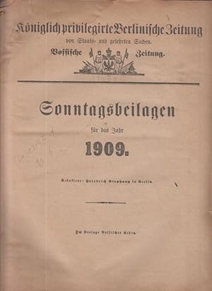 Königlich privilegierte Berlinische Zeitung von Staats- und gelehrten Sachen. Vossische Zeitung. ...