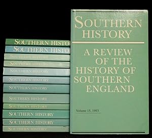 Southern History. A Review of the History of Southern England. Volumes 7-19. A run of 13 volumes.