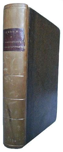 Bild des Verkufers fr A free discussion of the doctrines of materialism, and philosophical necessity, in a correspondence between Dr. Price and Dr. Priestley. To which are added, by Dr. Priestley, an introduction explaining the nature of the controversy, and letters to several writers who have animadverted on his Disquisitions relating to matter and spirit, or his treatise on necessity. zum Verkauf von Antiquariaat Matthys de Jongh