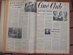 Ciné -Club Collection 1947-1949, 16 Numéros.