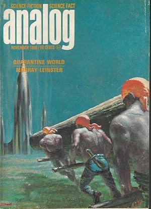 Image du vendeur pour ANALOG Science Fiction/ Science Fact: November, Nov. 1966 mis en vente par Books from the Crypt