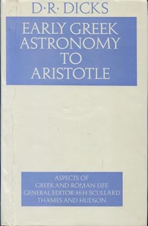 Early Greek Astronomy to Aristotle