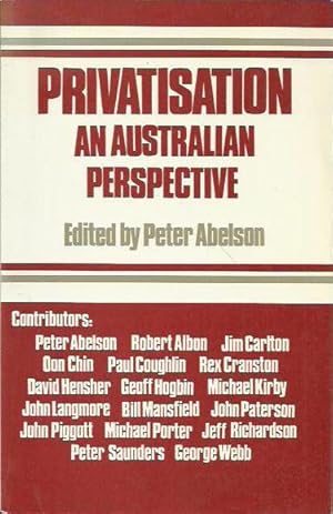 Privatisation: An Australian Perspective