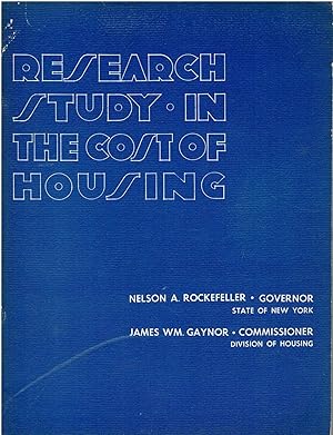Research Study in the Cost of Housing