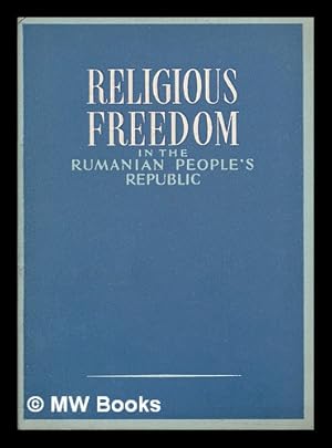 Bild des Verkufers fr Religious freedom in the Rumanian People's Republic zum Verkauf von MW Books