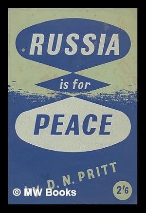 Imagen del vendedor de Russia is for peace a la venta por MW Books
