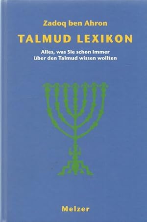 Talmud-Lexikon (Aalles, was Sie schon immer über den Talmud wissen wollten])