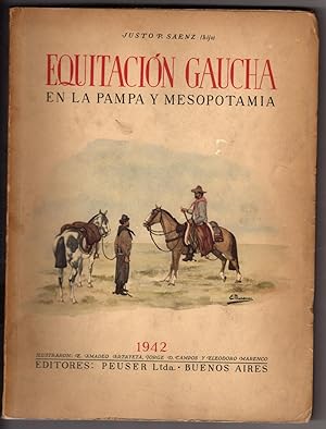 Bild des Verkufers fr EQUITACIN GAUCHA, En La Pampa y Mesopotamia zum Verkauf von Rayo Rojo