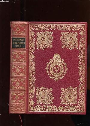 Image du vendeur pour MEMOIRES COMPLETS ET AUTHENTIQUES DE LOUIS DE SAINT-SIMON TOME 8. DUC ET PAIR DE FRANCE SUR LE SIECLE DE LOUIS XIV ET LA REGENCE D'APRES LE MANUSCRIT ORIGINAL ENTIEREMENT ECRIT A LA MAIN PAR L'AUTEUR mis en vente par Le-Livre