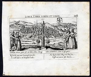 Ansicht von Trier - Liber, Libra, Liberi et Liber
