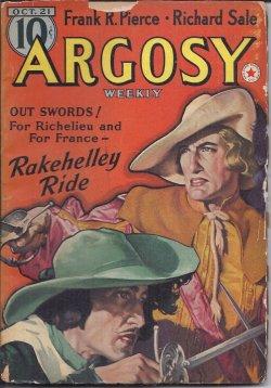 Imagen del vendedor de ARGOSY: October, Oct. 21, 1939 ("Lords of Creation") a la venta por Books from the Crypt