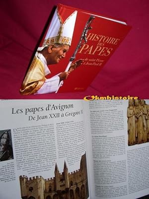 Bild des Verkufers fr HISTOIRE DES PAPES . De saint Pierre  Jean-Paul II zum Verkauf von Okmhistoire
