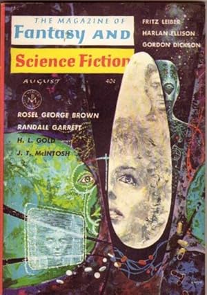 Imagen del vendedor de The Magazine of Fantasy and Science Fiction Vol. 23, No. 2, August 1962 .The Secret Songs, Salmanazar, The Voyage Which is Ended, Spatial Relationship, What Price Wings?, Paulie Charmed the Sleeping Woman, The Gumdrop King, +++ a la venta por Nessa Books