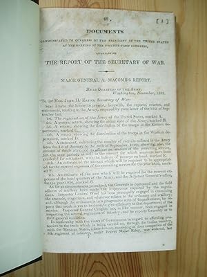 Documents communicated to Congress by the President [bound together with 2 other US Government do...