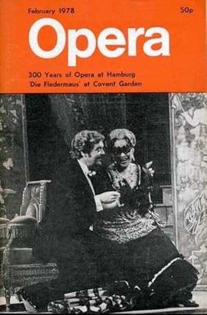 Opera (magazine) - Volume 29 No 2 : February 1978