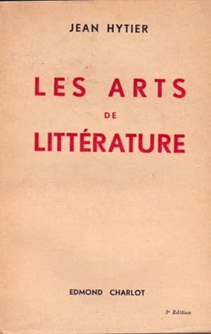 Immagine del venditore per Les arts de littrature venduto da L'ivre d'Histoires