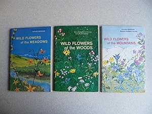 Wild Flowers Of: The Meadows. Woods. Mountains. 3 Books