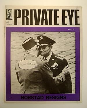 Bild des Verkufers fr Private Eye Magazine (Volume 1 No. 28) A Fortnightly Lampoon zum Verkauf von Keel Row Bookshop Ltd - ABA, ILAB & PBFA