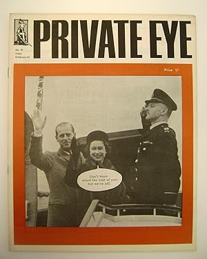 Bild des Verkufers fr Private Eye Magazine (No. 30) A Fortnightly Lampoon zum Verkauf von Keel Row Bookshop Ltd - ABA, ILAB & PBFA