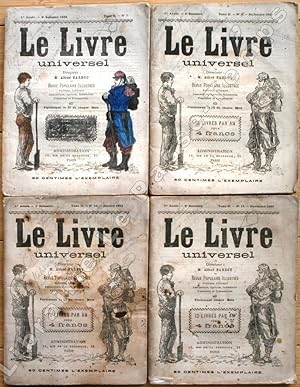 Imagen del vendedor de LE LIVRE UNIVERSEL - 1883 - N 7, 9, 10, 11, 12. a la venta por Jean-Paul TIVILLIER