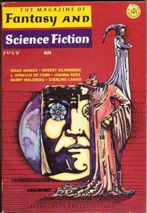 Seller image for The Magazine of Fantasy and Science Fiction July 1970 .The Mystery of His Flesh, His Coat So Gay, The State of the Art, Tom Cat, Making Titan, +++ for sale by Nessa Books
