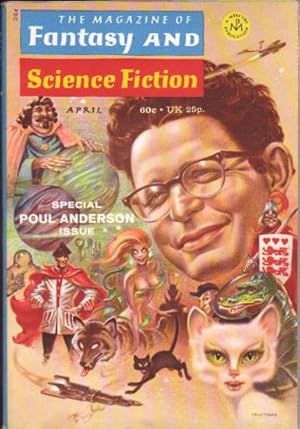 The Magazine of Fantasy and Science Fiction April 1971 .Bruno, The Queen of Air and Darkness, Pou...