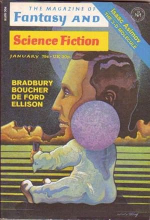 Image du vendeur pour The Magazine of Fantasy and Science Fiction January 1972 .Corpse, McGillahee's Brat, Carolyn's Laughter, Choice, Staying Power, +++ mis en vente par Nessa Books