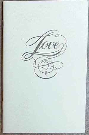 Image du vendeur pour Love mis en vente par Faith In Print