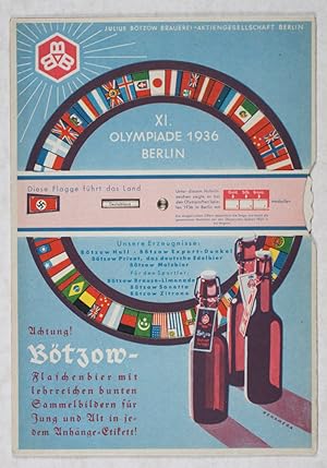 Seller image for XI. Olympiade 1936 Berlin for sale by ERIC CHAIM KLINE, BOOKSELLER (ABAA ILAB)