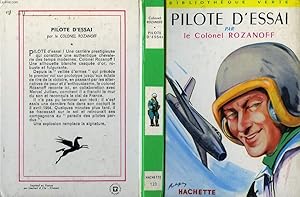 Seller image for PILOTE D'ESSAI for sale by Le-Livre