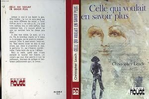 Image du vendeur pour CELLE QUI VOULAIT EN SAVOIR PLUS mis en vente par Le-Livre